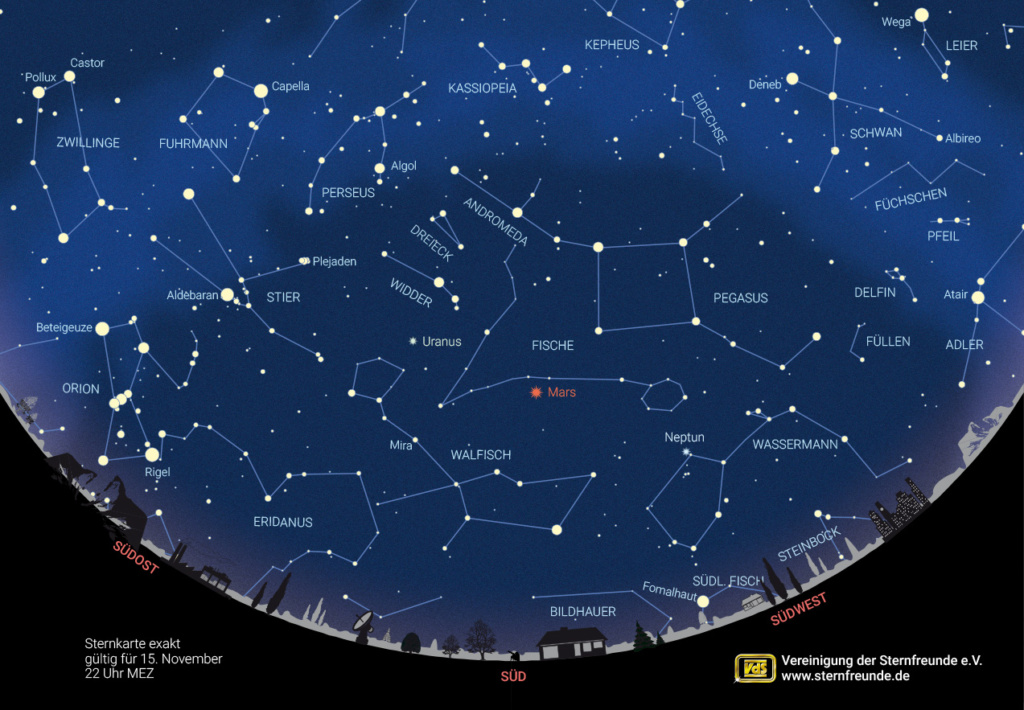 Unser Sternenhimmel im November 2020 – Verein Sternenpark Rhön e.V.