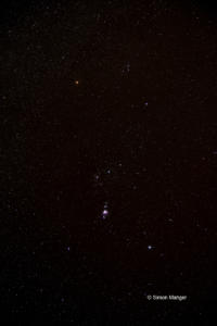 Eine winterliche Beobachtungsnacht Orion Beobachtungsbericht
